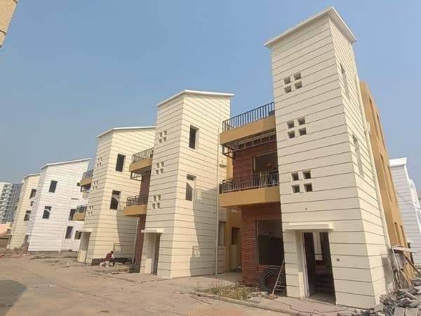 Phase 2 & 3 Maple outside painting and plastering work in progress  as on 07.12.2025