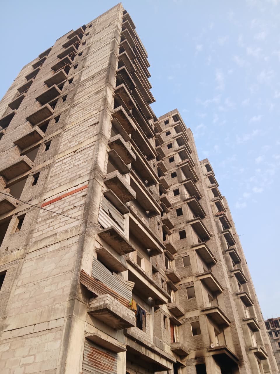 CITRINE 12TH FLOOR ROOF CASTING AND BRICK WORK COMPLETED. PLASTER,PUTTY,ELECTICAL & PLUMBING IN PROGRESS AS ON JAN2026