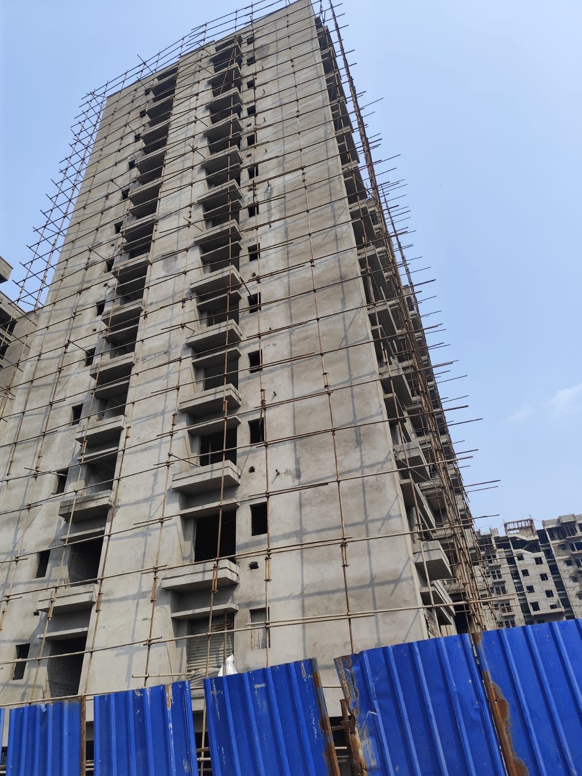 Citrine Outside Plaster is in progress. Conduite laying completed. Internal Plaster is completed from 3rd to 8th Floor. Putty work is going on from 3rd to 7th floor. As on March 2026